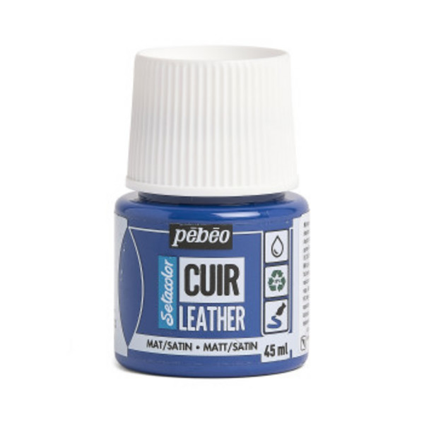 SETACOLOR CUERO 45ml. 12-AZUL ULTRAMARINO