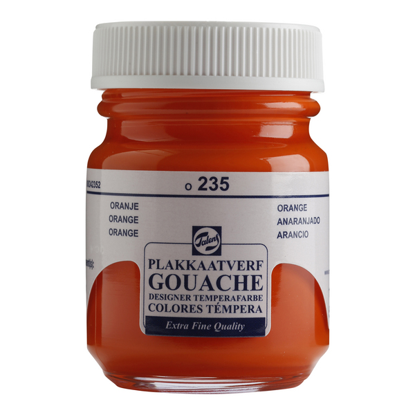 ac GOUACHE TEMPE.TALENS F/50ml. 235-ANARANJADO