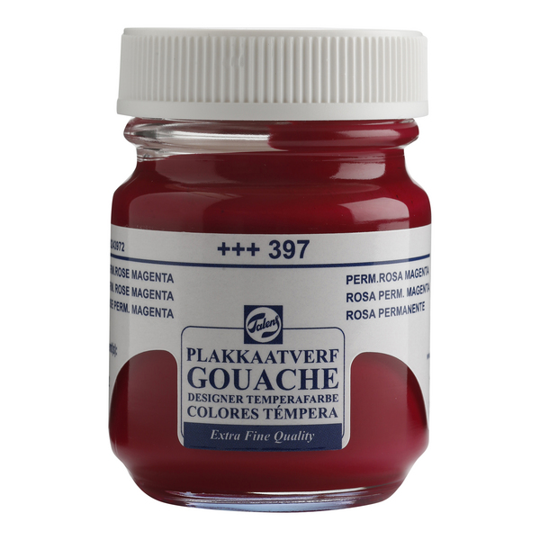 ac GOUACHE TEMPE.TALENS F/50ml. 397-ROSA MAGENTA*