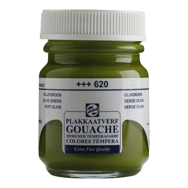 ac GOUACHE TEMPE.TALENS F/50ml. 620-VERDE OLIVA