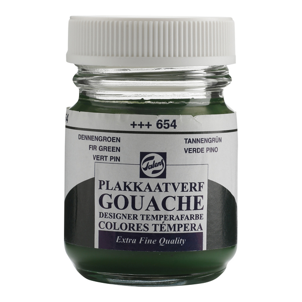 ac GOUACHE TEMPE.TALENS F/50ml. 654-VERDE PINO
