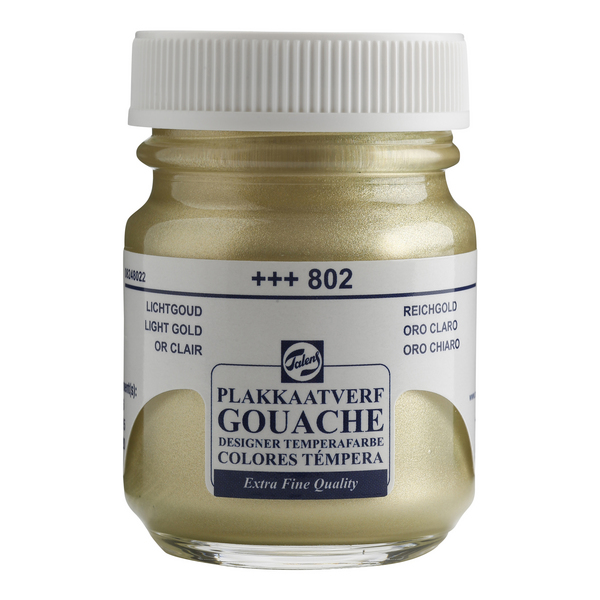ac GOUACHE TEMPE.TALENS F/50ml. 802-ORO CLARO