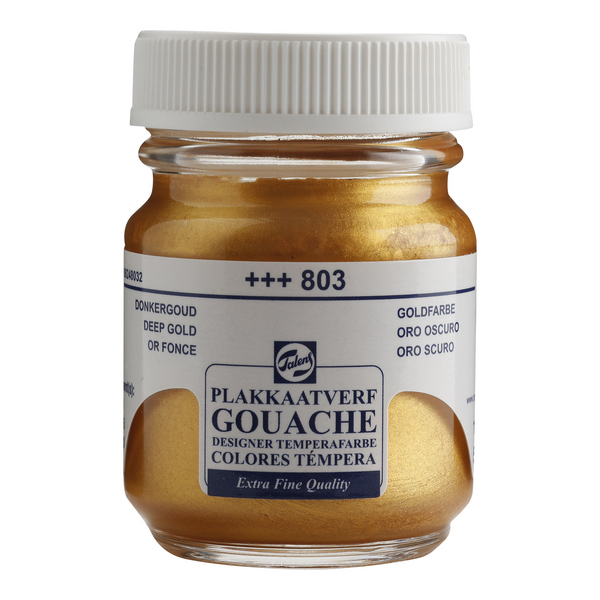 ac GOUACHE TEMPE.TALENS F/50ml. 803-ORO OSCURO