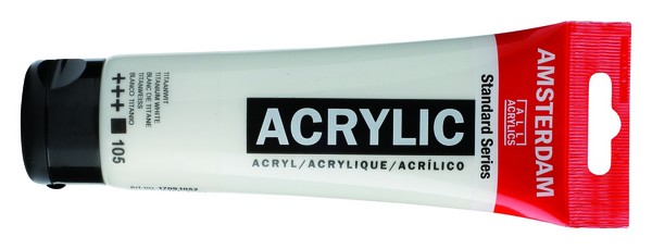 ac ACRILICO AMSTERDAM 120ml.105-BLANCO TITA.(net)