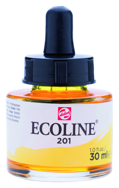 ac ECOLINE ACUARELA LIQUIDA 30ml. 201-LIGHT YELLOW
