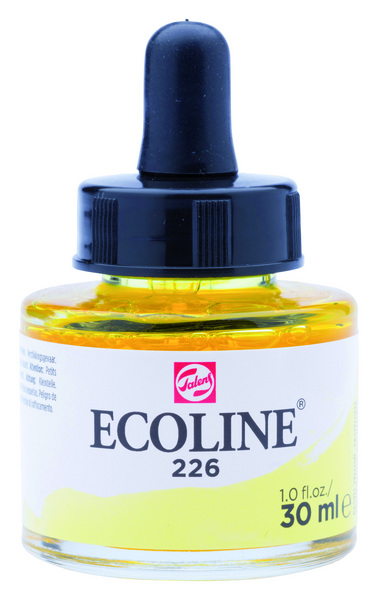 ac ECOLINE ACUARELA LIQUIDA 30ml. 226-PASTEL YELLO