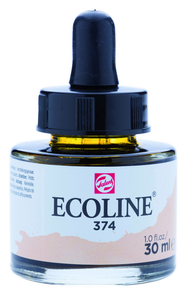 ac ECOLINE ACUARELA LIQUIDA 30ml. 374-PINK BEIGE