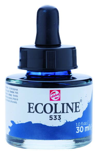 ac ECOLINE ACUARELA LIQUIDA 30ml. 533-INDIGO