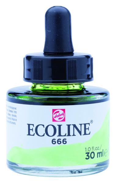 ac ECOLINE ACUARELA LIQUIDA 30ml. 666-PASTEL GREEN