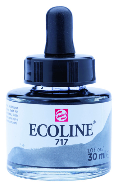 ac ECOLINE ACUARELA LIQUIDA 30ml. 717-COLD GREY