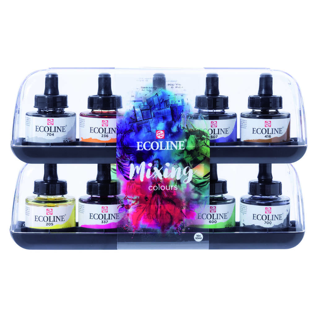 ECOLINE SET 10x30ml. MIXING
