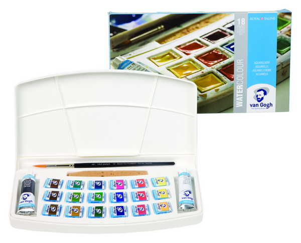 ac CAJA Plast.ACUARELA V.GOGH 20HP8618 18-past.