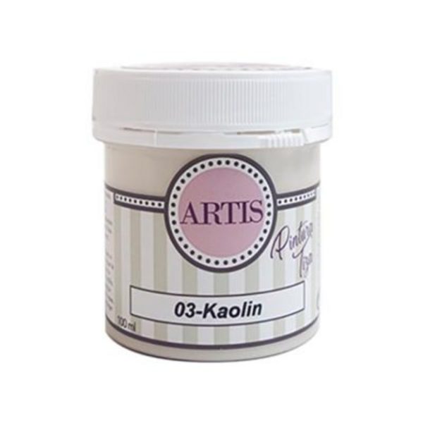 ac PINTURA CHALK PAINT ARTIS 100ml.TIZA03P KAOLIN