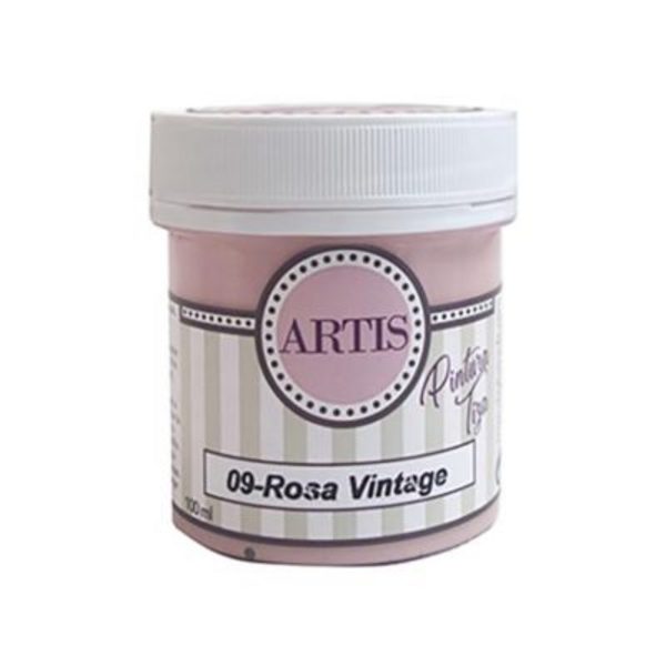 ac PINTURA CHALK PAINT ARTIS 100ml.TIZA09P ROSA V