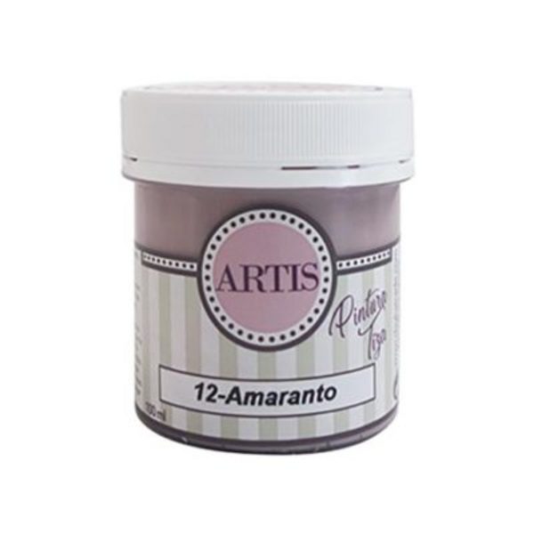 ac PINTURA CHALK PAINT ARTIS 100ml.TIZA12P AMARAN