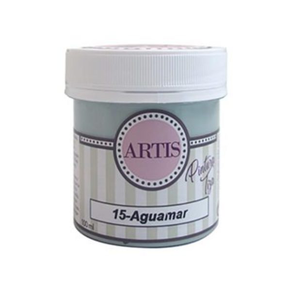 ac PINTURA CHALK PAINT ARTIS 100ml.TIZA15P AGUAMA
