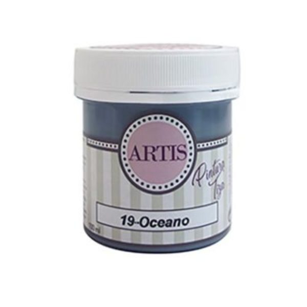 ac PINTURA CHALK PAINT ARTIS 100ml.TIZA19P OCEANO