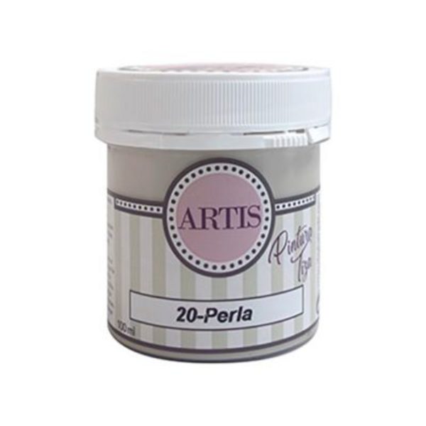 ac PINTURA CHALK PAINT ARTIS 100ml.TIZA20P PERLA