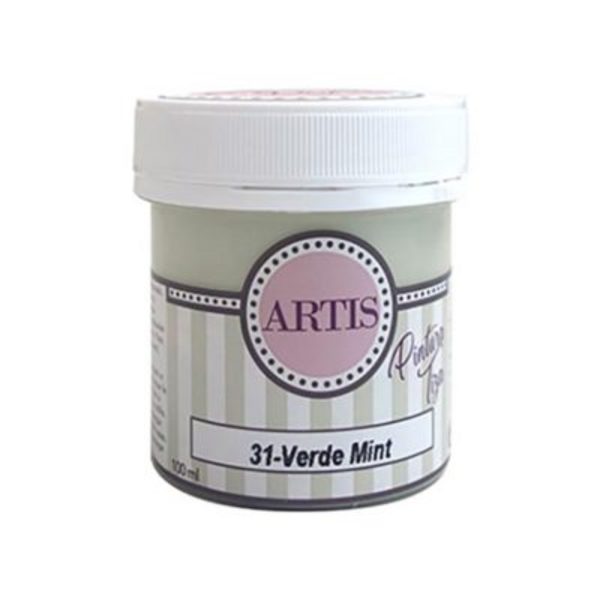 ac PINTURA CHALK PAINT ARTIS 100ml.TIZA31P VERDE