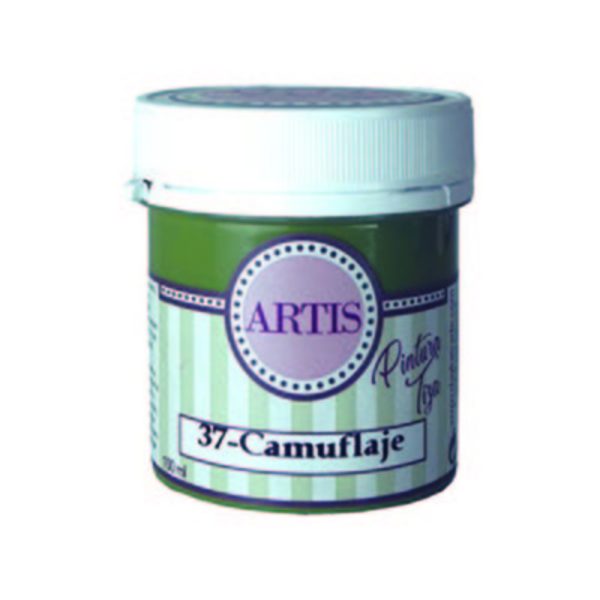 ac PINTURA CHALK PAINT ARTIS 100ml.TIZA37P CAMUFL