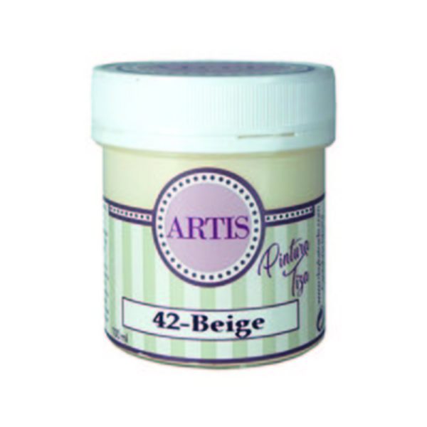 ac PINTURA CHALK PAINT ARTIS 100ml.TIZA42P BEIGE