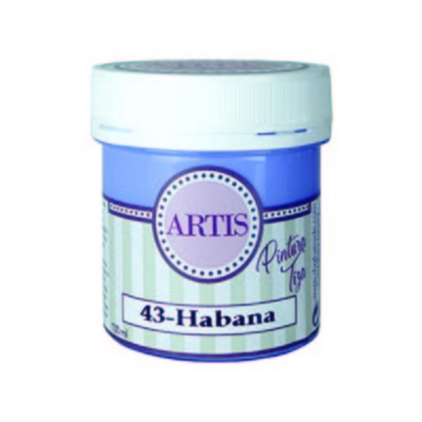 ac PINTURA CHALK PAINT ARTIS 100ml.TIZA43P HABANA