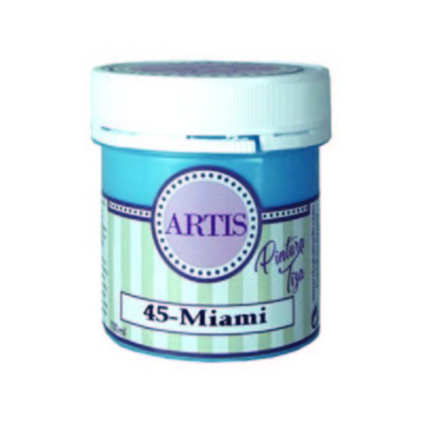 ac PINTURA CHALK PAINT ARTIS 100ml.TIZA45P MIAMI
