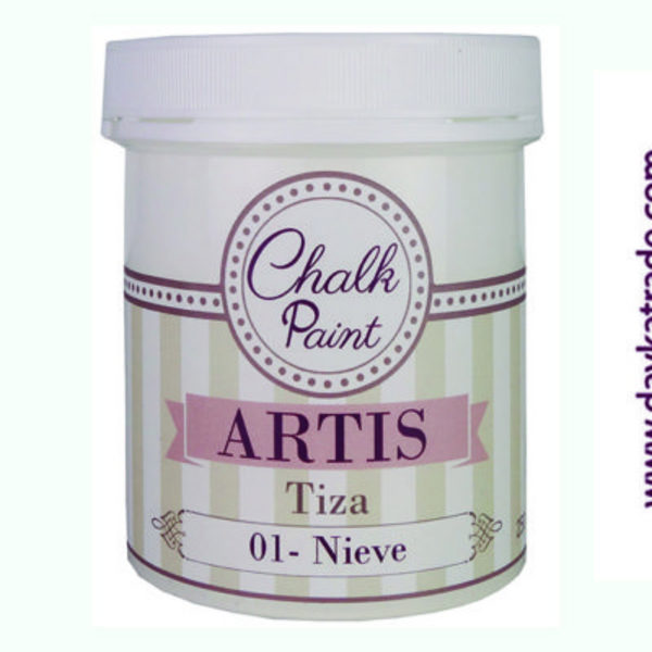 ac PINTURA CHALK PAINT ARTIS 250ml.TIZA01 BLANCO
