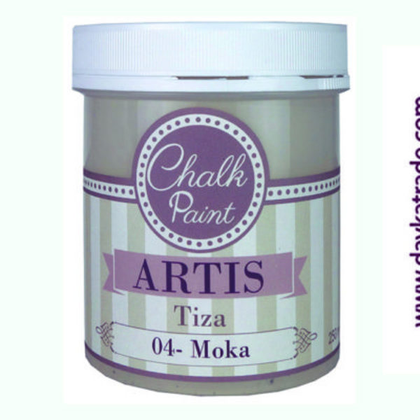 ac PINTURA CHALK PAINT ARTIS 250ml.TIZA04 MOKA