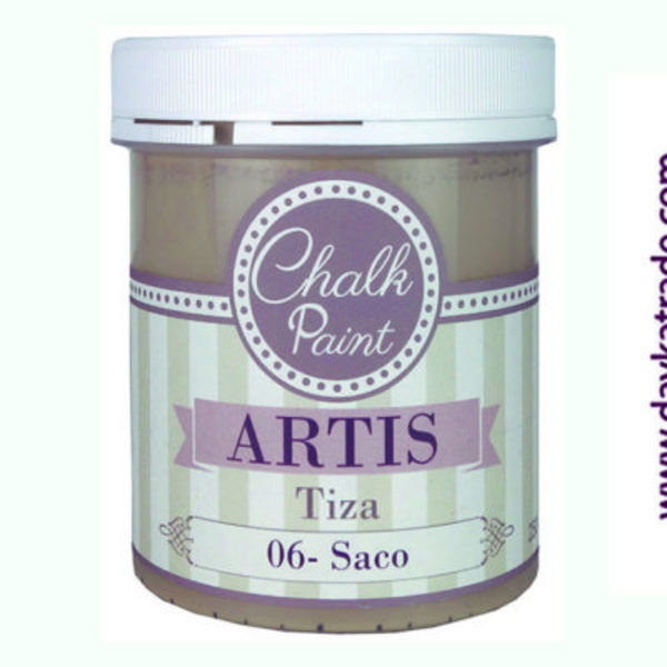 ac PINTURA CHALK PAINT ARTIS 250ml.TIZA06 SACO