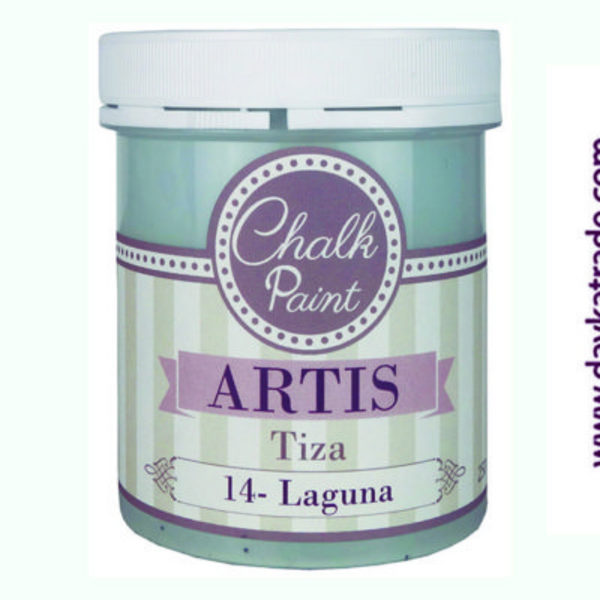 ac PINTURA CHALK PAINT ARTIS 250ml.TIZA14 LAGUNA