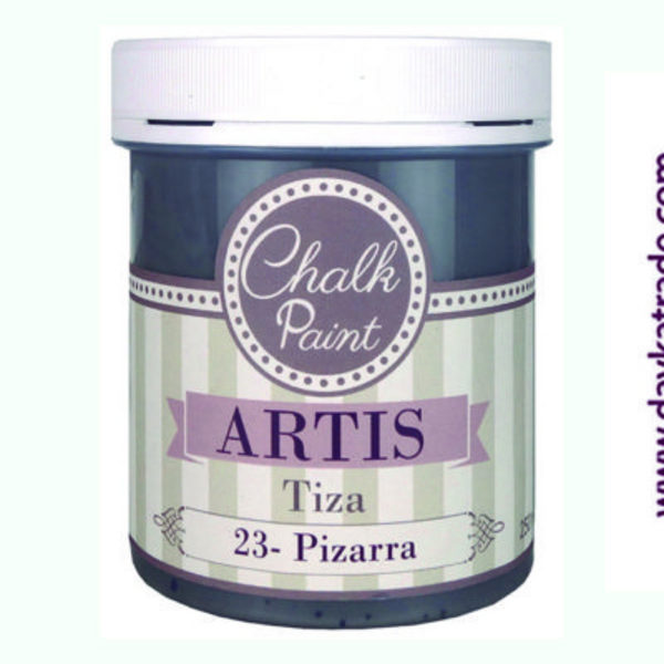 ac PINTURA CHALK PAINT ARTIS 250ml.TIZA23 PIZARRA