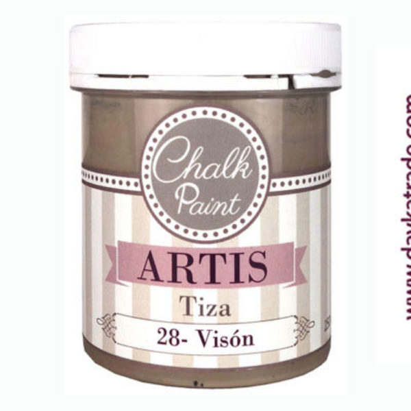 ac PINTURA CHALK PAINT ARTIS 250ml.TIZA28 VISON