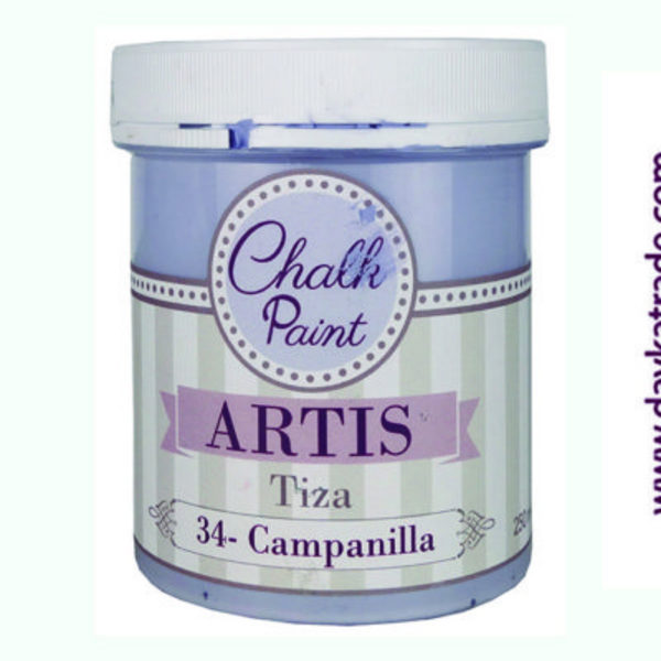 ac PINTURA CHALK PAINT ARTIS 250ml.TIZA34 CAMPANI