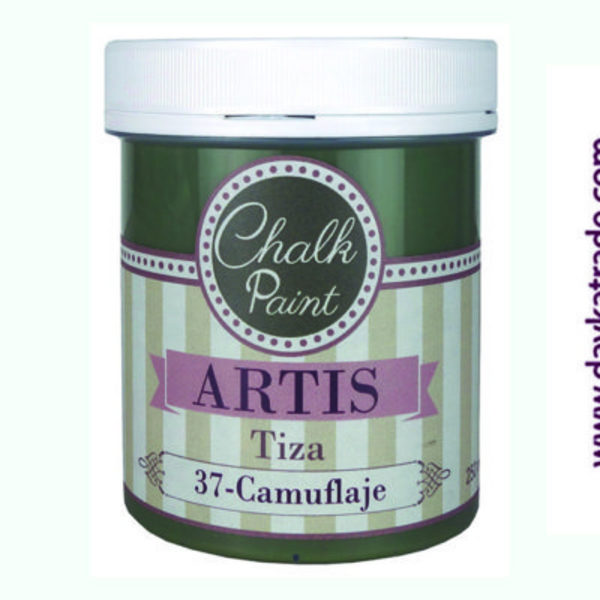 ac PINTURA CHALK PAINT ARTIS 250ml.TIZA37 CAMUFLA