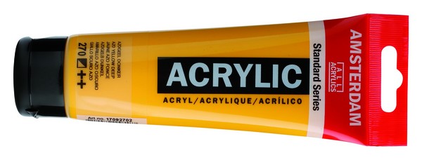 ac ACRILICO AMSTERDAM 120ml.270-AMAR.AZO OSC.