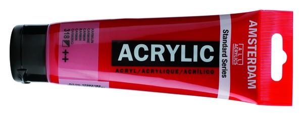 ac ACRILICO AMSTERDAM 120ml.318-CARMIN