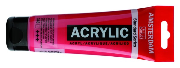 ac ACRILICO AMSTERDAM 120ml.348-ROJO P.PURPURA
