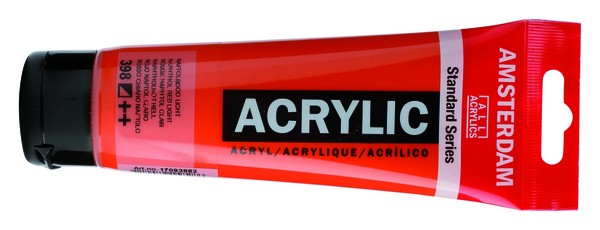 ac ACRILICO AMSTERDAM 120ml.398-ROJO NAFT.C.