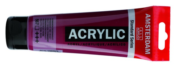 ac ACRILICO AMSTERDAM 120ml.567-VIOL.ROJO PERM