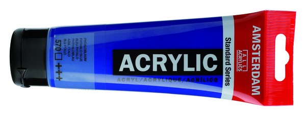 ac ACRILICO AMSTERDAM 120ml.570-AZUL FTALO