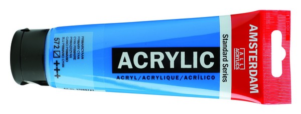ac ACRILICO AMSTERDAM 120ml.572-CIANO PRIMARIO