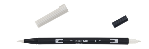 ac ROTULADOR PINCEL 2/p TOMBOW-N89 warm gray 1