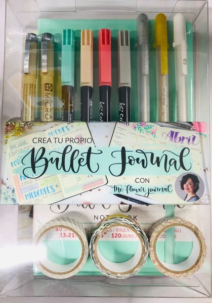 ac SET BULLET JOURNAL AZUL PASTEL