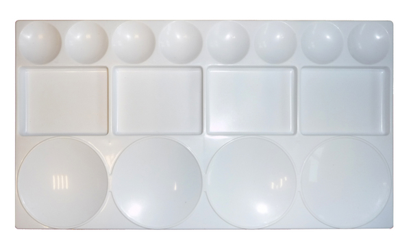PALETA PLAST.RECTANG.16,5x27,5 17cm.16 POCILLOS