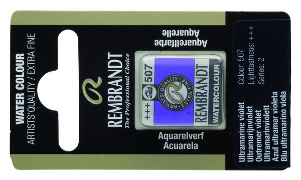 ac ACUARELA REMBRAN.S2 Past.13 507-AZUL ULTR.VIOL