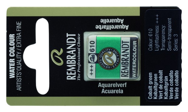 ac ACUARELA REMBRAN.S3 Past.13 610-VERDE COBALTO