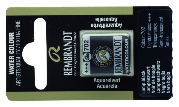 ac ACUARELA REMBRAN.S1 Past.13 702-NEGRO BUJIA