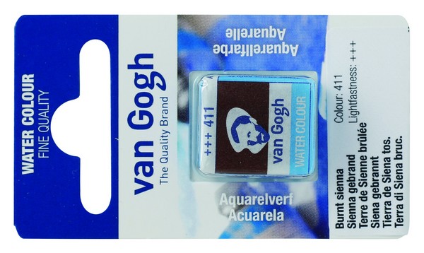 ACUARELA GOGH PAST.13 411-T.SIENA TOST.
