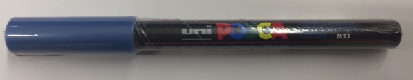 ROTULADOR POSCA PC-1MR 0,7mm. M33-AZUL METAL.
